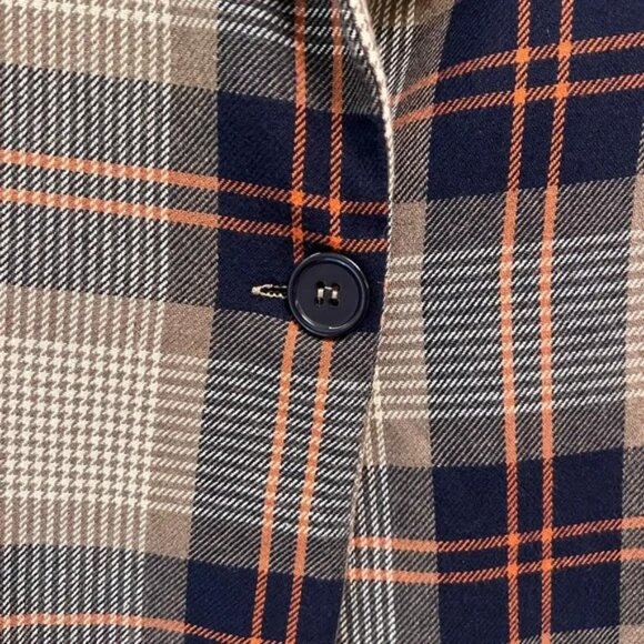 BACI Italy Women's Plaid Blazer Jacket Coat - Picture 8 of 8